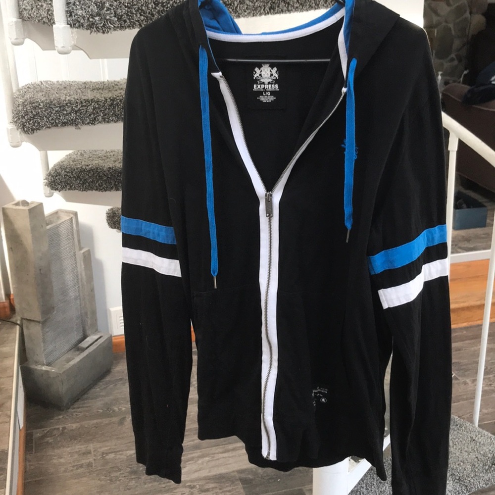 EXPRESS Long Sleeve Zip Up light jacket